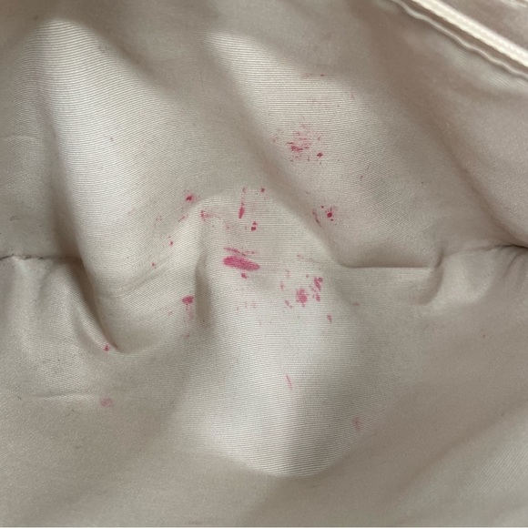 Coach Peyton Top Zip Saffiano Leather Tote Bag Light Grey/Beige - Picture 13 of 15